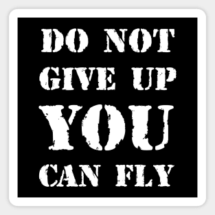 Do not give up you can Fly Magnet